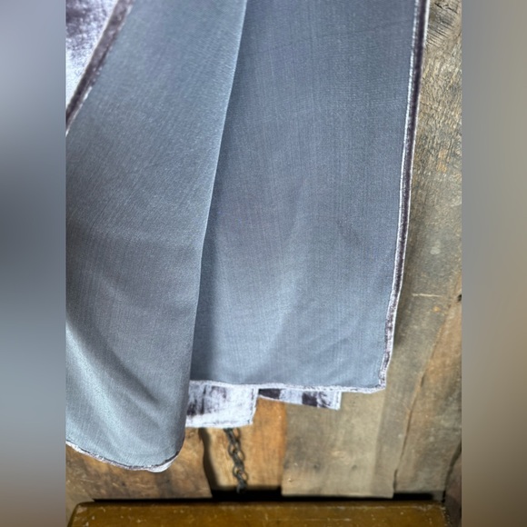 Taupe Velvet Wrap - Picture 3 of 6